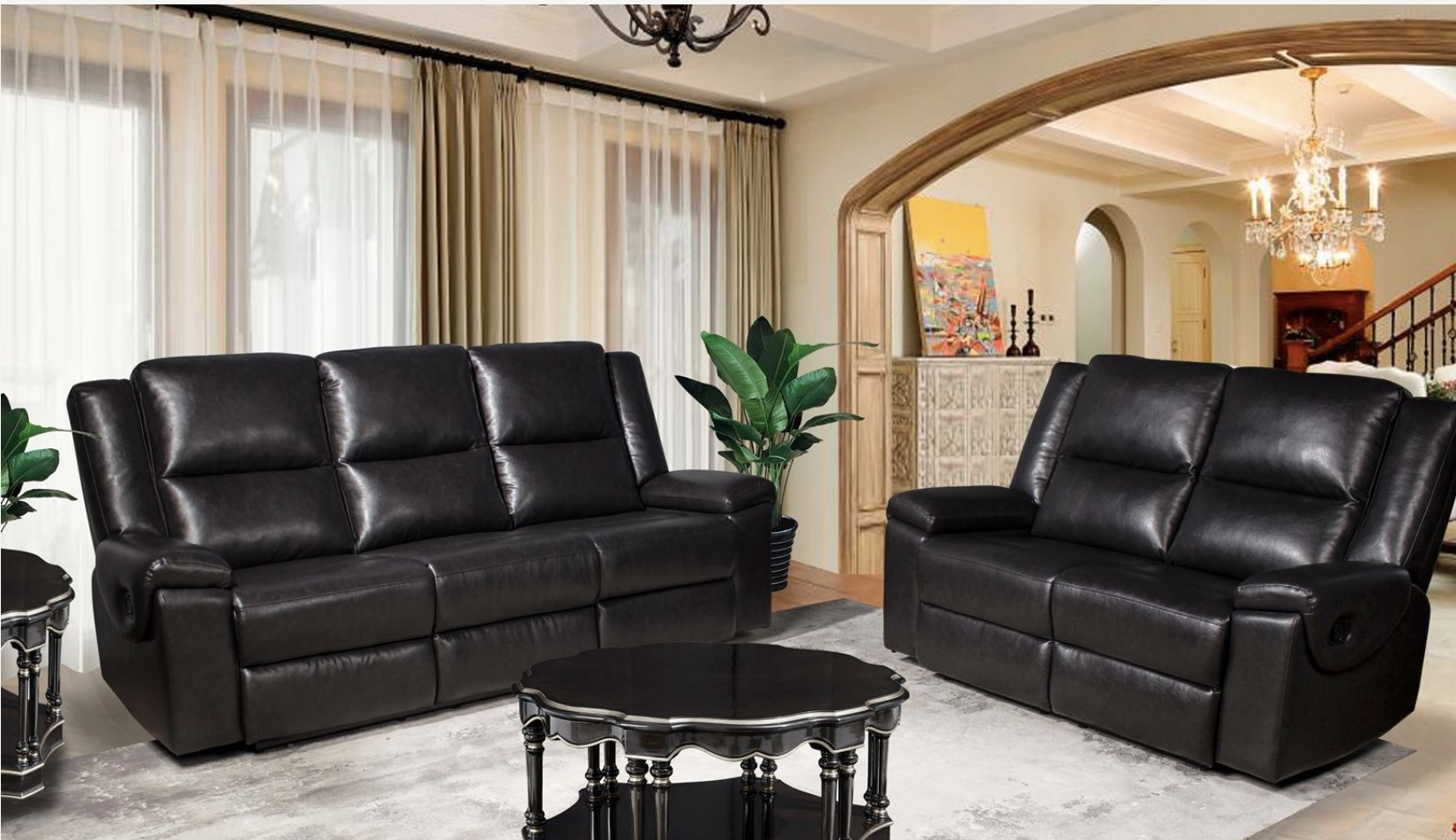 Black Latina Sofa - Image 3