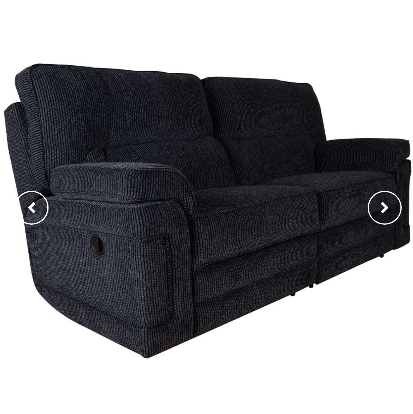 Buoyant - Plaza Charcoal - 3 Seater Recliner - Image 4