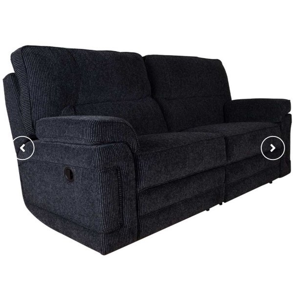 Buoyant - Plaza Charcoal - 2 Seater Sofa - Image 4