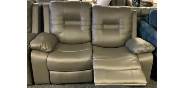 Leather 2 seater recliner