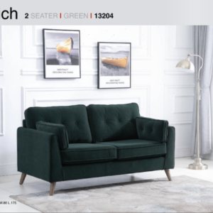 Zurich Emerald Green 2 Seater