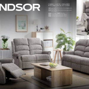 Windsor Recliner Collection Latte