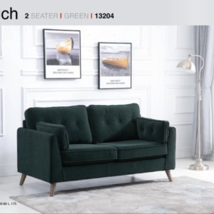 Zurich Emerald Green 2 Seater